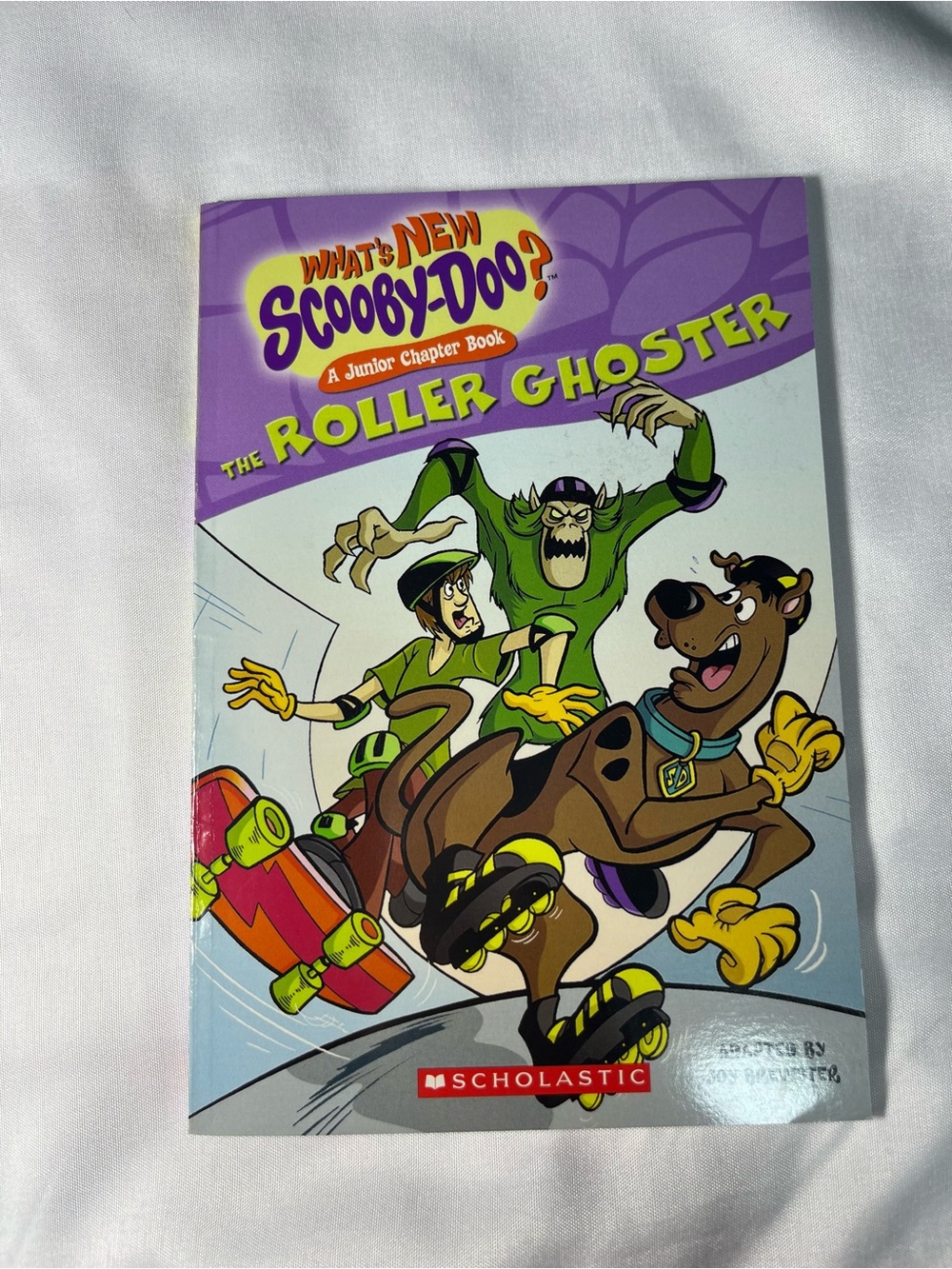 What’s New Scooby-Doo? The Roller Ghoster PB Chapter Book 2004 1st Ed Scholastic